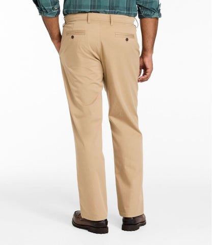 Men's Sunwashed Khaki Pants, Standard Fit, Straight Leg | L.L.Bean discount