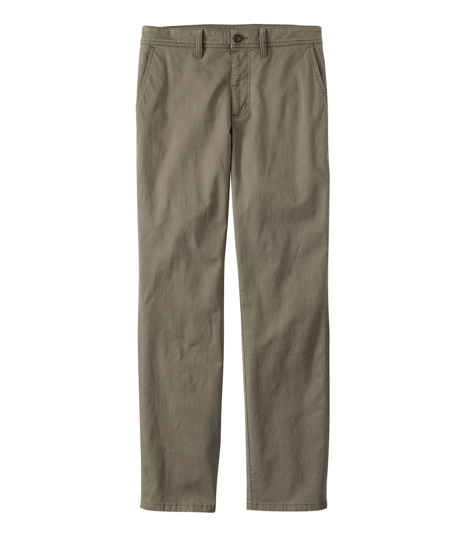 Men's Sunwashed Khaki Pants, Standard Fit, Straight Leg | L.L.Bean discount - US 5761