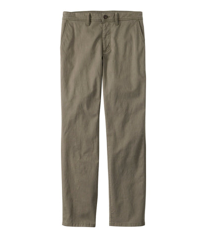 Men's Sunwashed Khaki Pants, Standard Fit, Straight Leg | L.L.Bean discount - US 5761