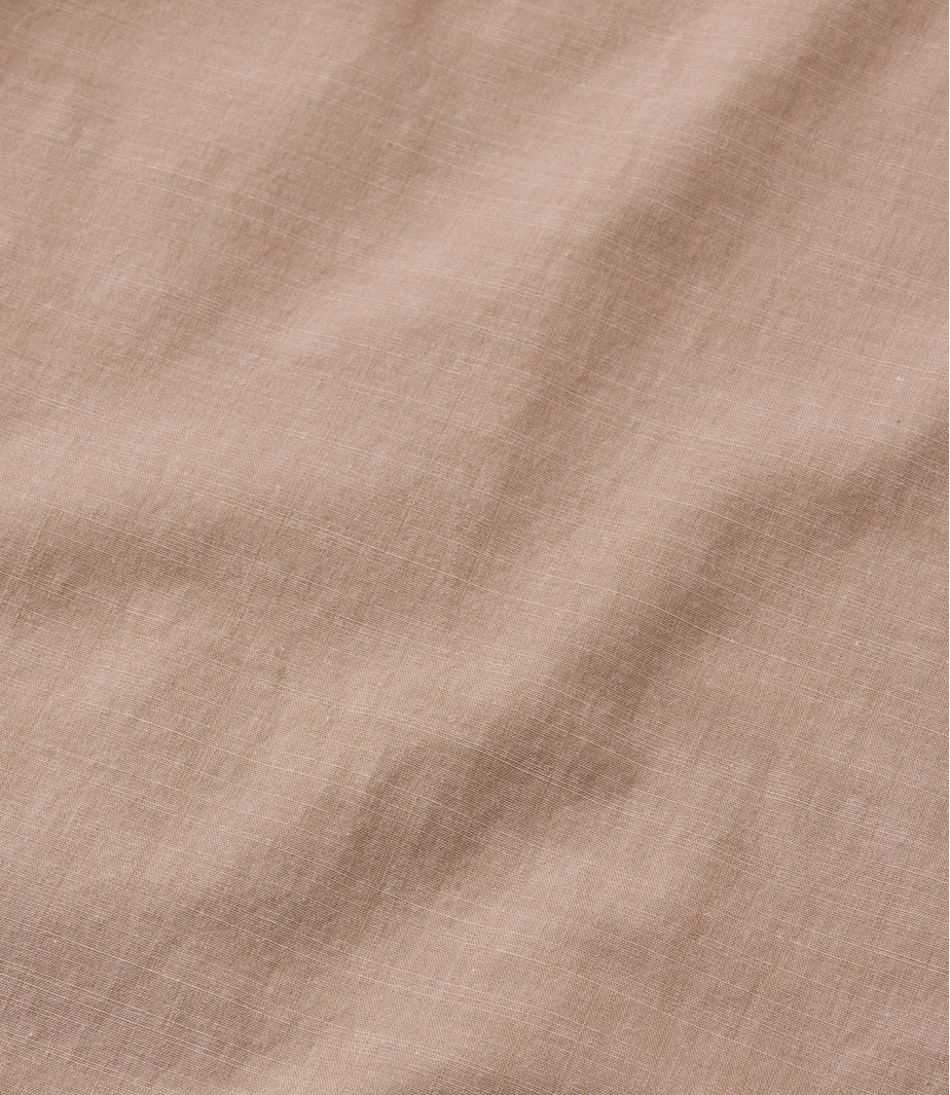 Men's Comfort Stretch Performance® Chambray Shirt, Short-Sleeve, Slightly Fitted Untucked Fit | L.L.Bean online