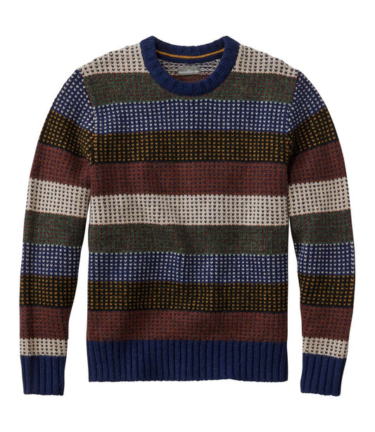 Men's Signature 1980 Matinicus Rock Sweater, Crewneck, Stripe | L.L.Bean discount