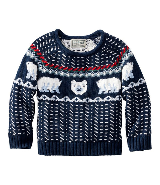 Infants' and Toddlers' Cotton Rollneck Sweater | L.L.Bean sale