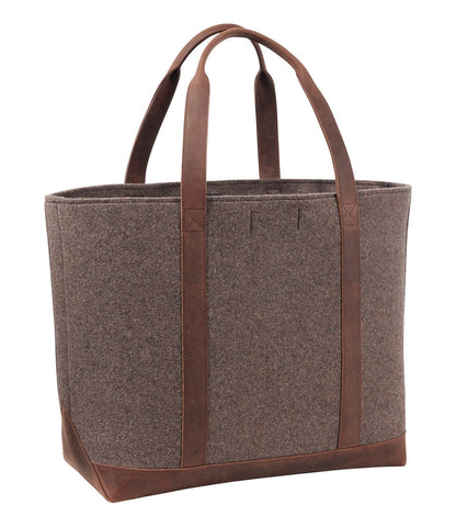 Leather-Trim Wool Tote | L.L.Bean discount - US 5552