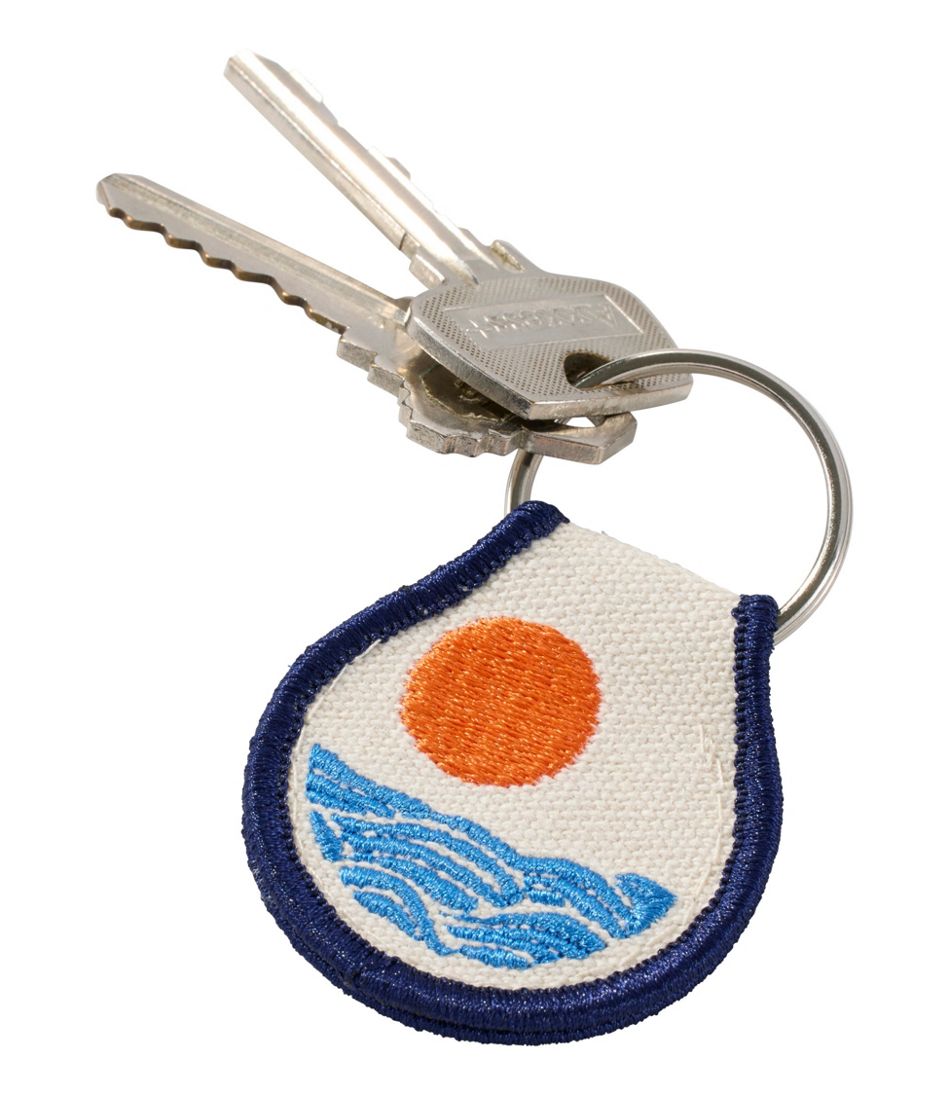 Embroidered Patch Charm, Sun & Waves | L.L.Bean discount