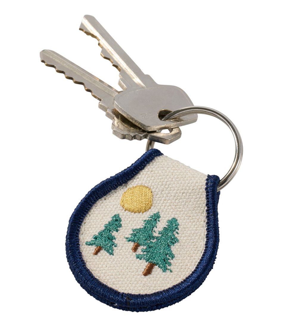 Embroidered Patch Charm, Trees | L.L.Bean on sale