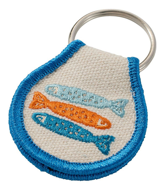 Embroidered Patch Charm, Fish | L.L.Bean online
