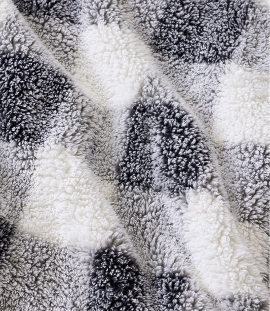 Cozy Plush Throw, Plaid | L.L.Bean for sale