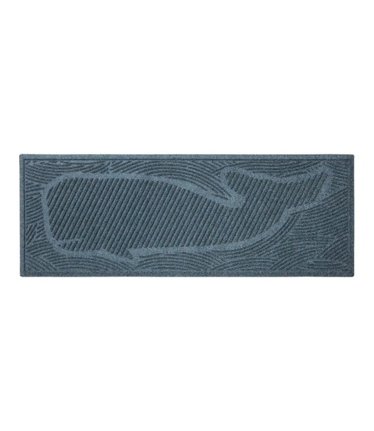 Everyspace Recycled Waterhog Wide Doormat, Swimming Whale | L.L.Bean outlet