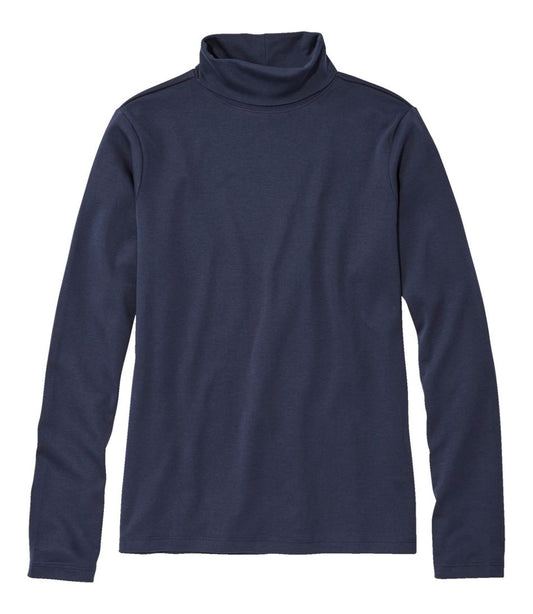 Women's Pima Cotton Turtleneck, Long-Sleeve | L.L.Bean sale