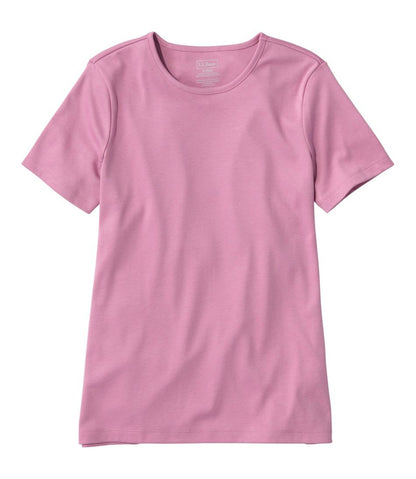 Women's Pima Cotton Tee, Short-Sleeve Crewneck | L.L.Bean near me