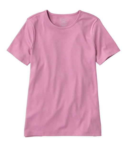 Women's Pima Cotton Tee, Short-Sleeve Crewneck | L.L.Bean near me