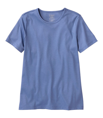 Women's Pima Cotton Tee, Short-Sleeve Crewneck | L.L.Bean near me - US 3463