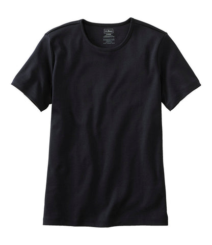 Women's Pima Cotton Tee, Short-Sleeve Crewneck | L.L.Bean near me - US 3463