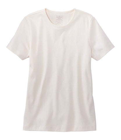 Women's Pima Cotton Tee, Short-Sleeve Crewneck | L.L.Bean near me - US 3463