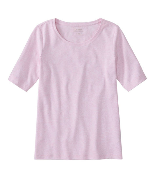 Women's L.L.Bean Jewelneck Tee, Elbow-Sleeve | L.L.Bean online