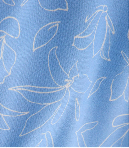 Women's Pima Cotton Tunic, Three-Quarter-Sleeve Splitneck Print | L.L.Bean discount