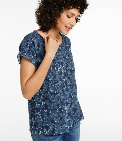 Women's Camden Hills Tee, Short-Sleeve Print | L.L.Bean sale