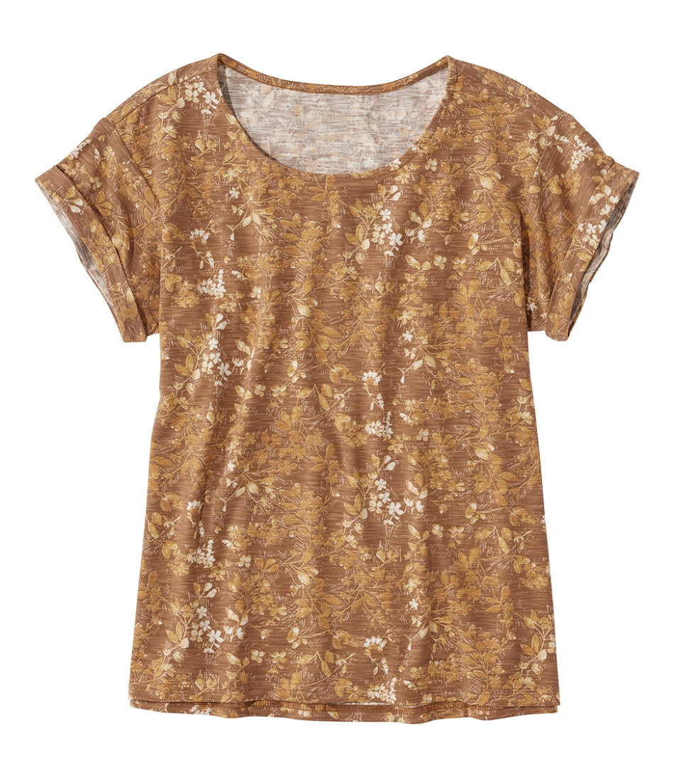 Women's Camden Hills Tee, Short-Sleeve Print | L.L.Bean sale - US 2082