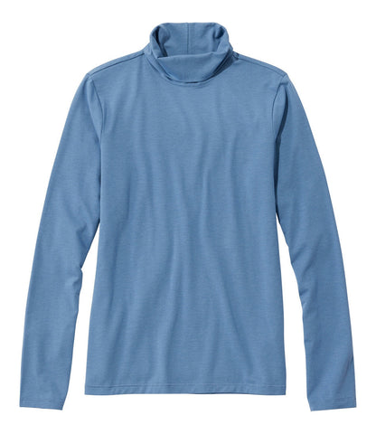 Women's Soft Stretch Supima-Blend Tee, Turtleneck | L.L.Bean on sale - US 3003
