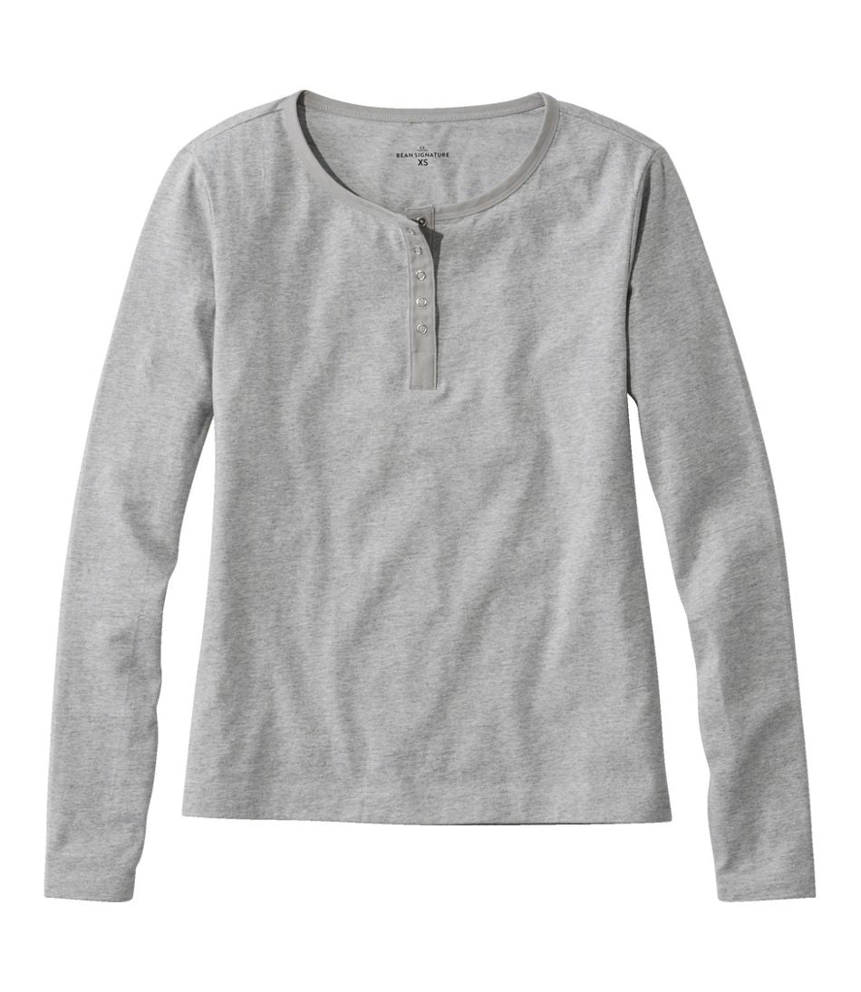 Women's Signature Rangeley Cotton Tee, Henley | L.L.Bean discount