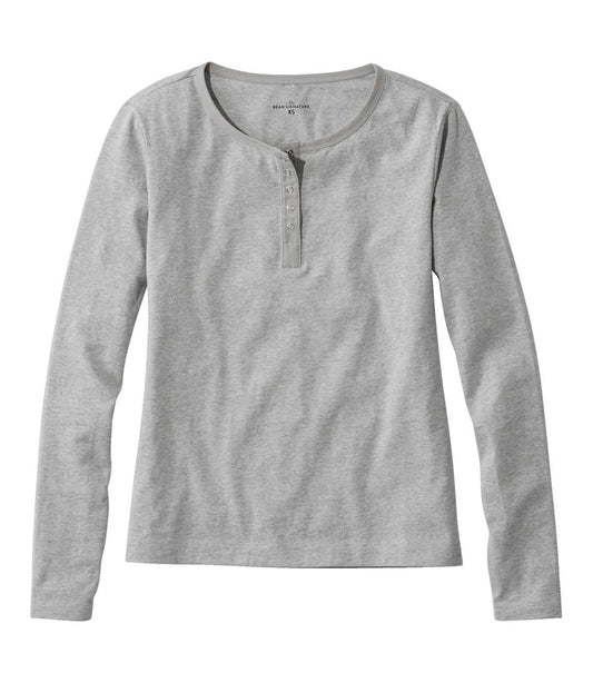 Women's Signature Rangeley Cotton Tee, Henley | L.L.Bean discount