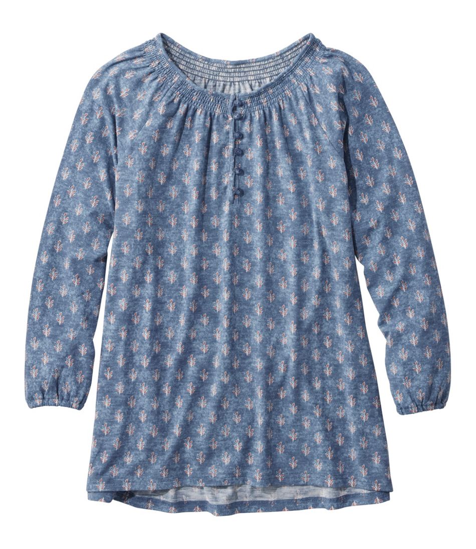 Women's Camden Hills Tee, Three-Quarter-Sleeve Print | L.L.Bean sale