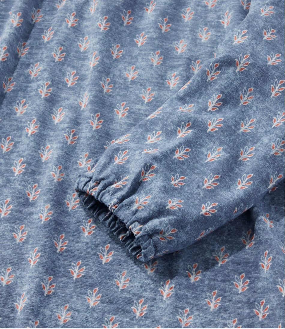 Women's Camden Hills Tee, Three-Quarter-Sleeve Print | L.L.Bean sale