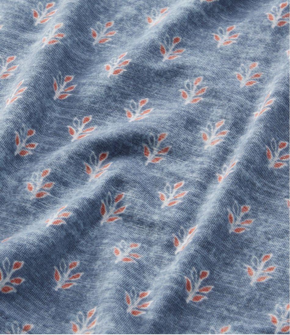 Women's Camden Hills Tee, Three-Quarter-Sleeve Print | L.L.Bean sale