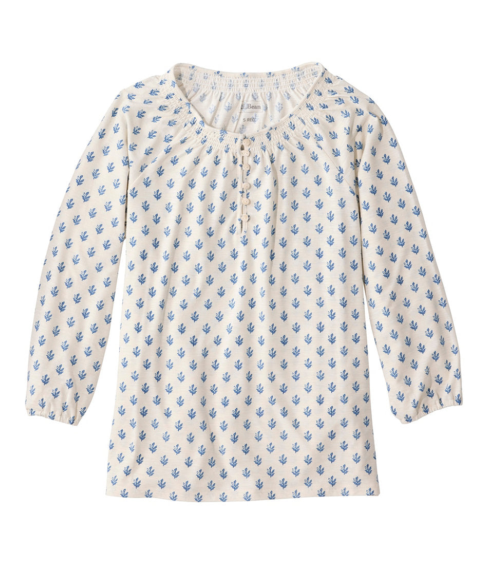 Women's Camden Hills Tee, Three-Quarter-Sleeve Print | L.L.Bean sale - US 3616