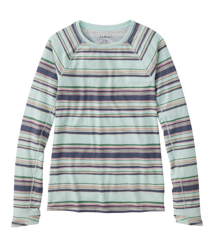Women's Everyday SunSmart® Tee, Crewneck Long-Sleeve Stripe | L.L.Bean for sale - US 5888
