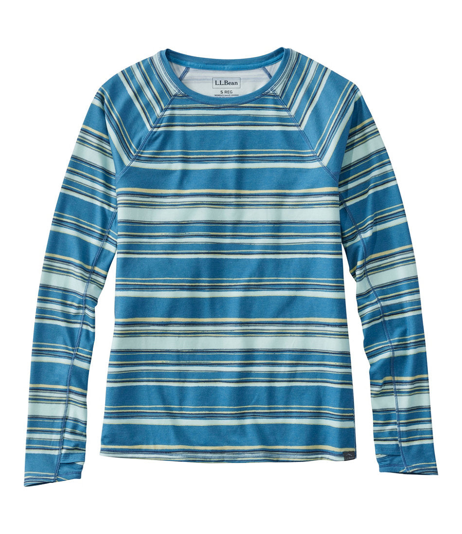 Women's Everyday SunSmart® Tee, Crewneck Long-Sleeve Stripe | L.L.Bean for sale - US 5888