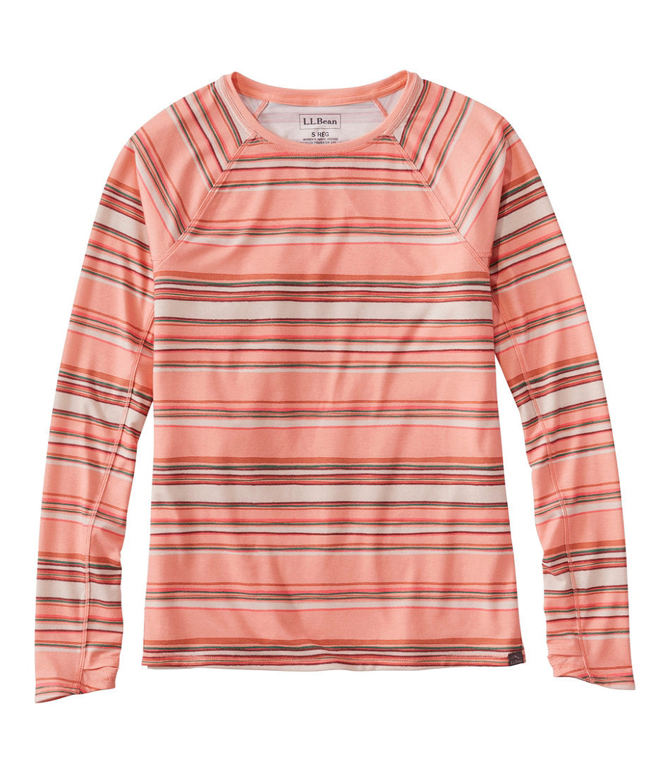 Women's Everyday SunSmart® Tee, Crewneck Long-Sleeve Stripe | L.L.Bean for sale - US 5888