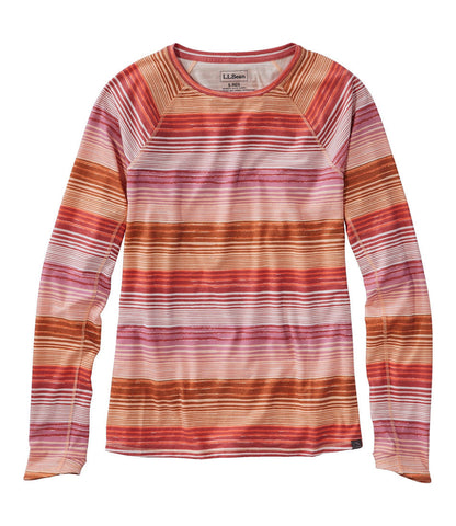 Women's Everyday SunSmart® Tee, Crewneck Long-Sleeve Stripe | L.L.Bean for sale - US 5888