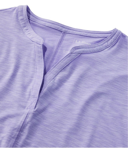Women's Streamside Tee, Short-Sleeve Splitneck | L.L.Bean on sale