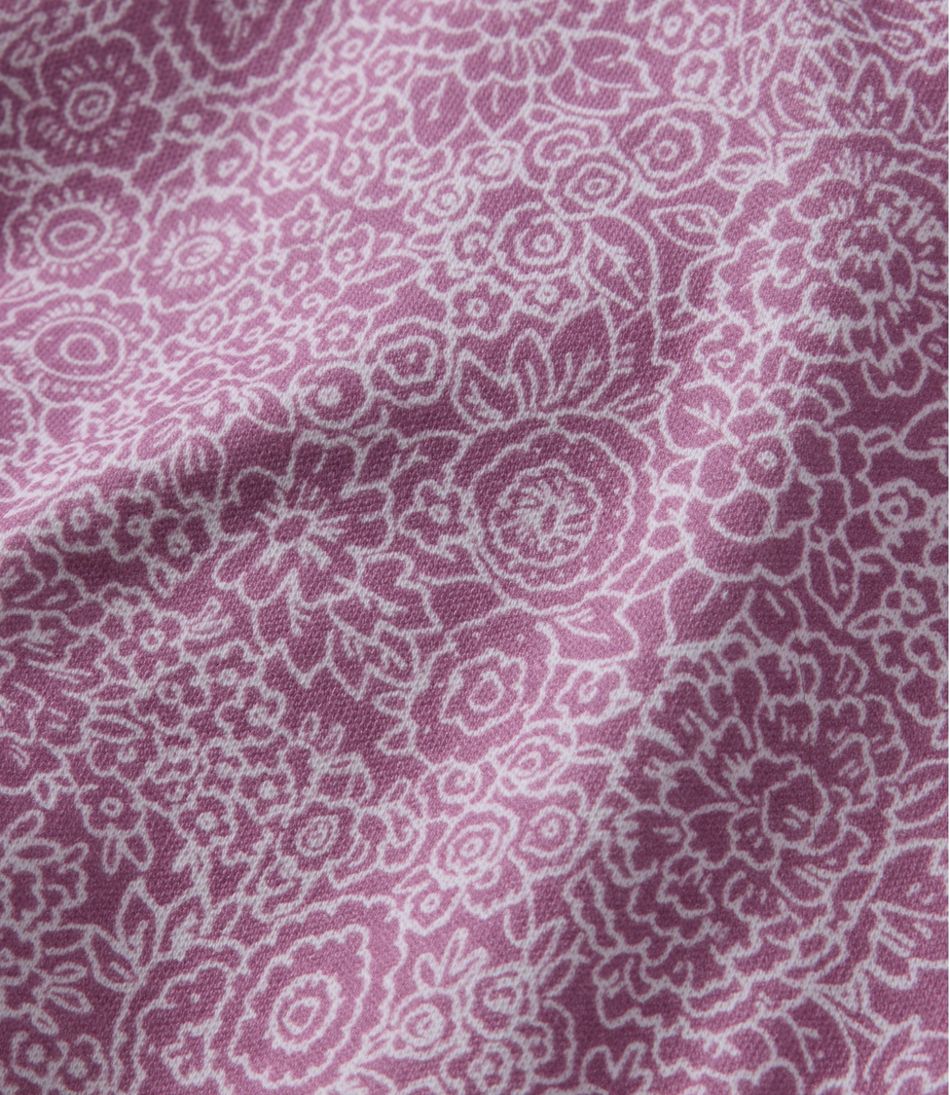 Women's L.L.Bean Tee, Short-Sleeve Notch-Neck Print | L.L.Bean near me