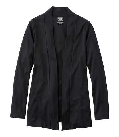 Women's Pima Cotton Open Cardigan, With Pockets | L.L.Bean discount - US 9122