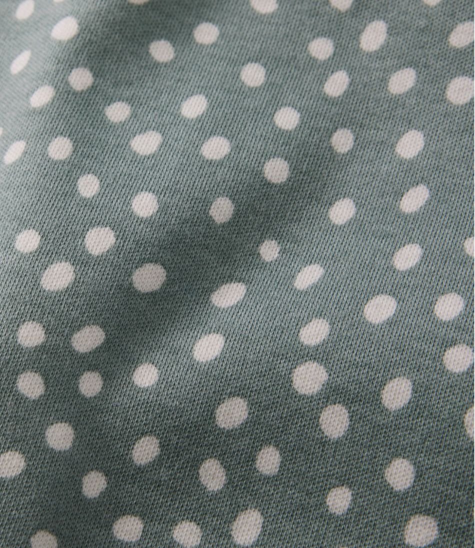 Women's L.L.Bean Jewelneck Tee, Elbow-Sleeve Print | L.L.Bean outlet
