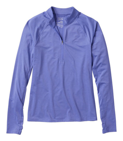 Women's Access Trail Pullover, Long-Sleeve Quarter-Zip | L.L.Bean online