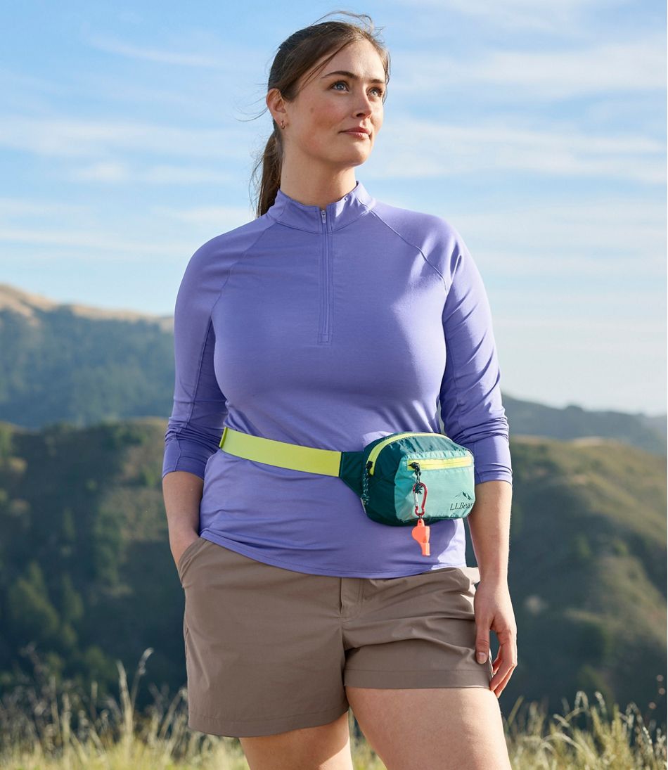 Women's Access Trail Pullover, Long-Sleeve Quarter-Zip | L.L.Bean online
