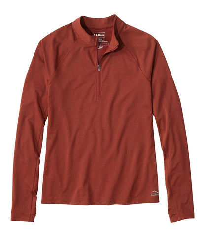 Women's Access Trail Pullover, Long-Sleeve Quarter-Zip | L.L.Bean online - US 8651