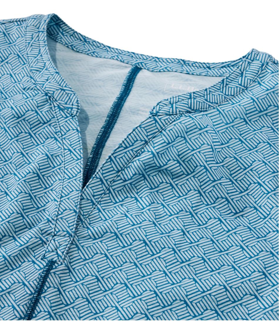 Women's Streamside Tee, Short-Sleeve Splitneck Print | L.L.Bean for sale