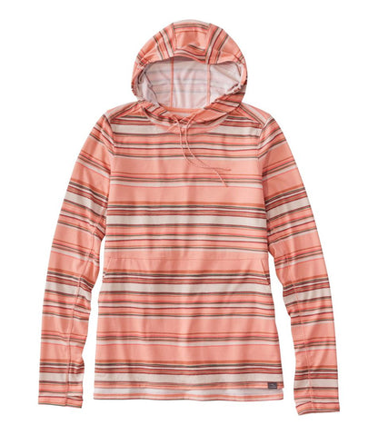 Women's Everyday SunSmart® Hooded Pullover, Long-Sleeve Stripe | L.L.Bean on sale