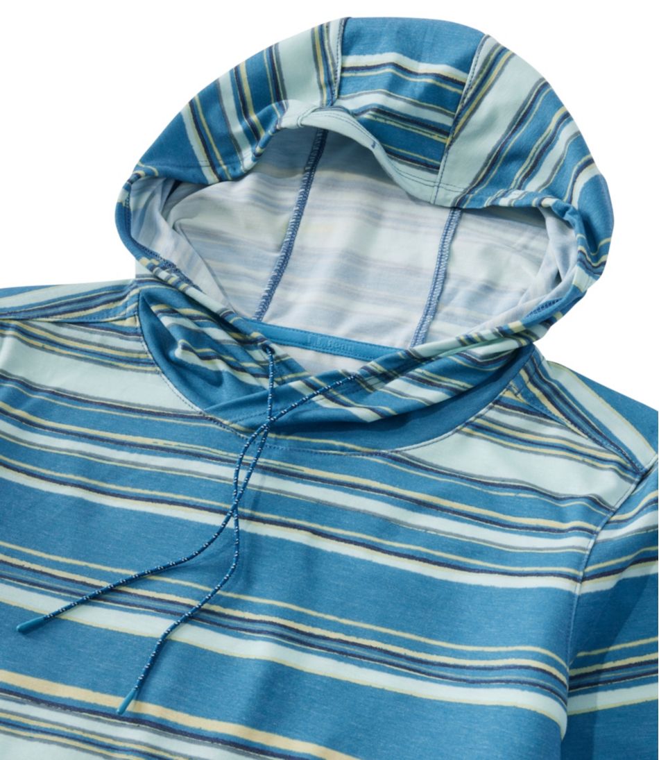 Women's Everyday SunSmart® Hooded Pullover, Long-Sleeve Stripe | L.L.Bean on sale