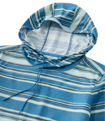 Women's Everyday SunSmart® Hooded Pullover, Long-Sleeve Stripe | L.L.Bean on sale