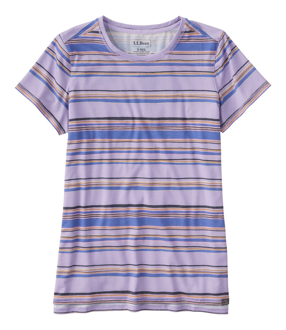 Women's Everyday SunSmart® Tee, Short-Sleeve Stripe | L.L.Bean online - US 9727