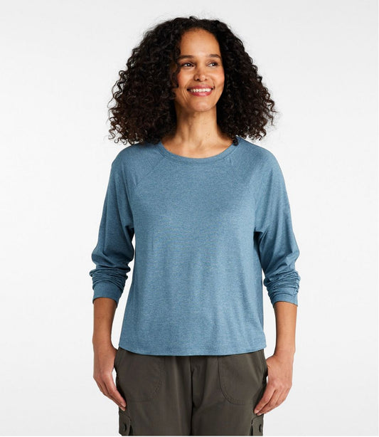Women's Movement Essential Tee, Long-Sleeve Cropped | L.L.Bean online