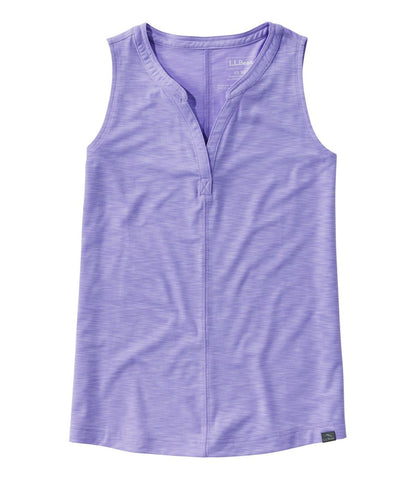 Women's Streamside Tank, Splitneck | L.L.Bean online