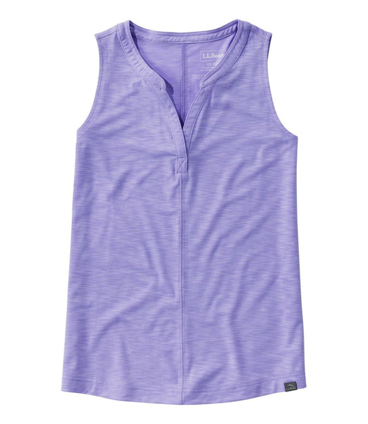 Women's Streamside Tank, Splitneck | L.L.Bean online