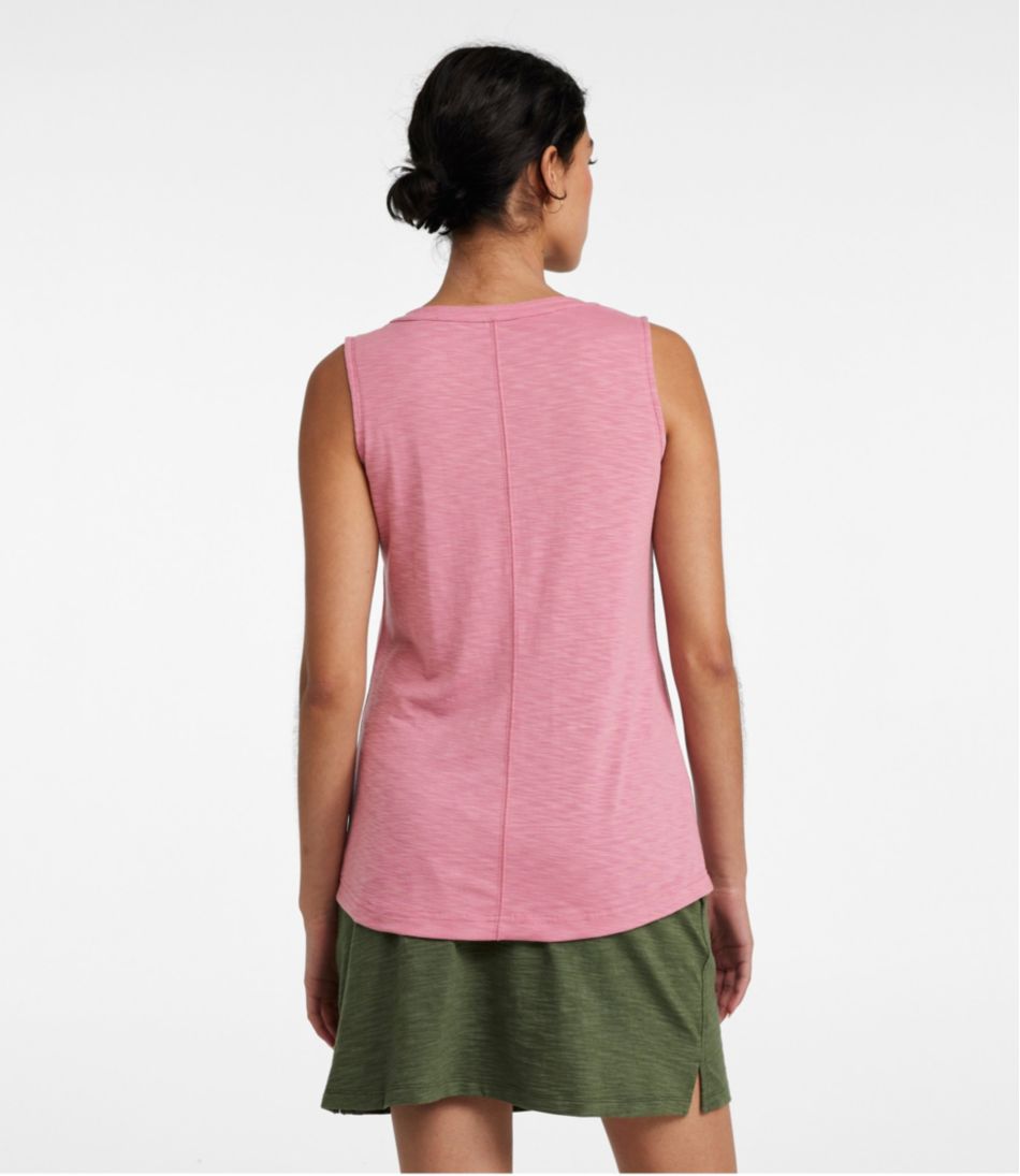 Women's Streamside Tank, Splitneck | L.L.Bean online