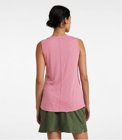 Women's Streamside Tank, Splitneck | L.L.Bean online